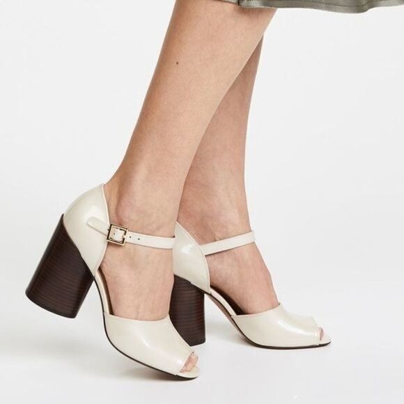 MARC JACOBS Kasia Patent Leather Sandal Heels Womens Size 38 US 8 - Picture 2 of 8